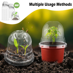 RooTrimmer indoor-outdoor usage suits year-round gardening with 4-inch pots