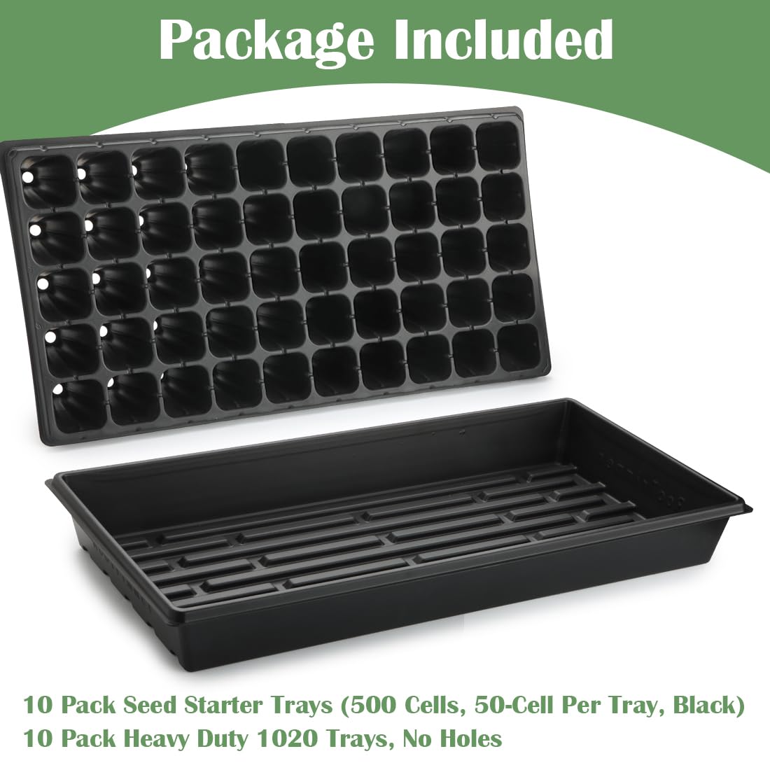RooTrimmer indoor-outdoor gardening trays suited for versatile use.