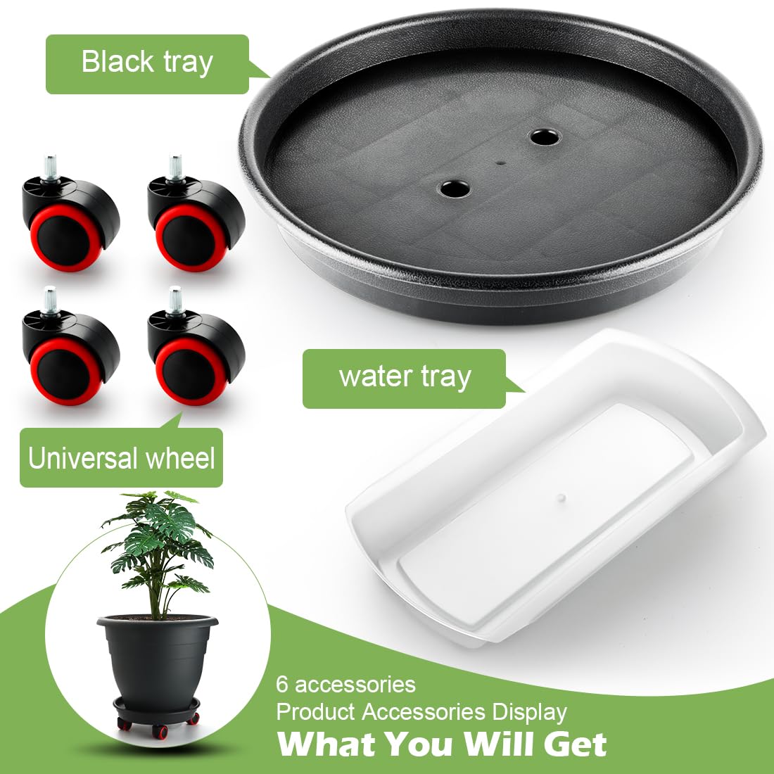 RooTrimmer suitable for indoor and outdoor placements, ideal for patios and living rooms.