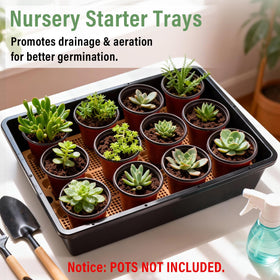 RooTrimmer lightweight durable trays designed for easy lifting and set-up.