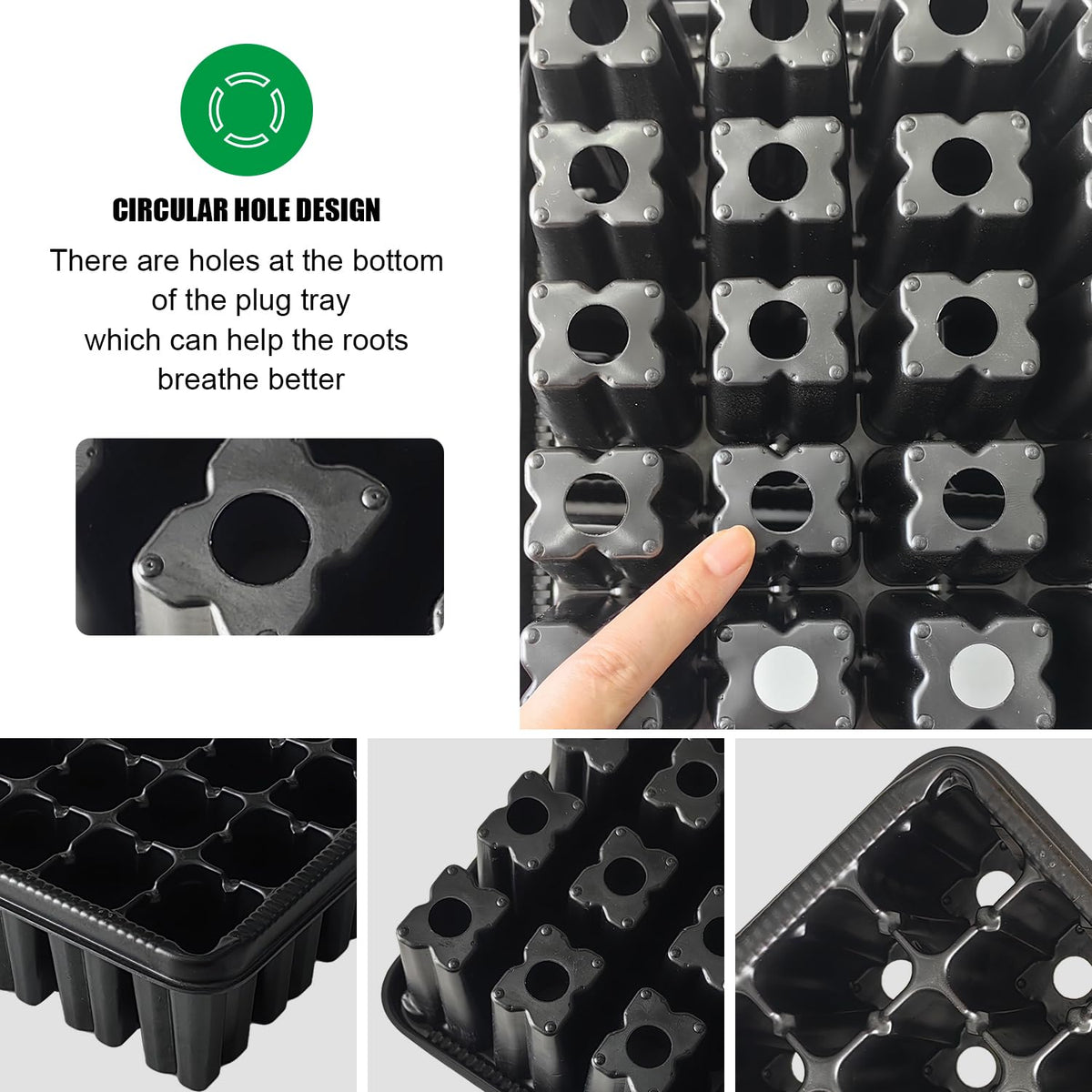 RooTrimmer microgreen tray supports fast, clean indoor gardens