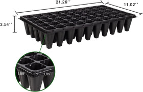 RooTrimmer microgreens setup in trays for quick harvest.