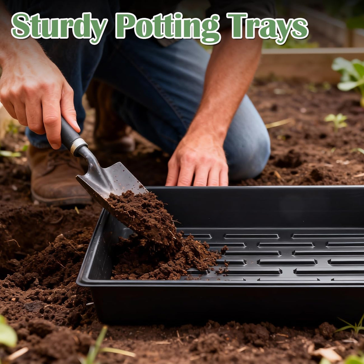 RooTrimmer-nursery-pot-organization keeps seedling setups neat and accessible.