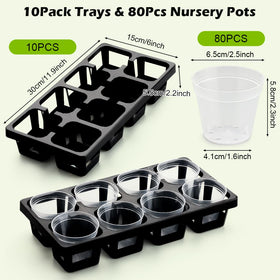 RooTrimmer removable drainage plugs enabling flexible water control