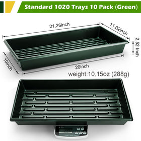 RooTrimmer seed starting tray without drainage for microgreens