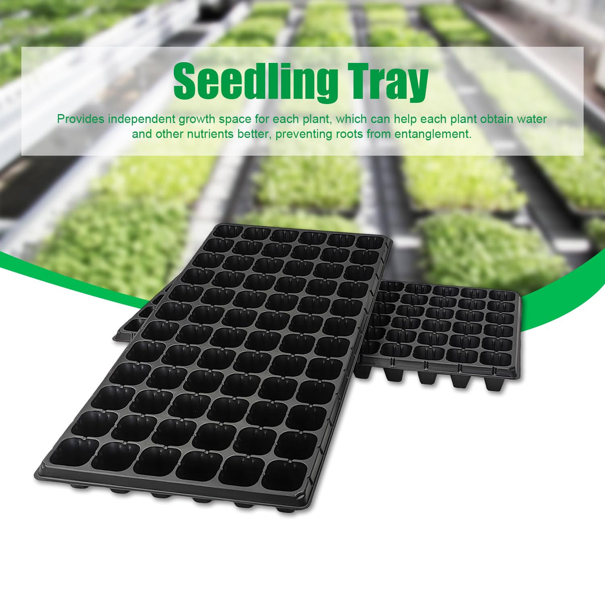 RooTrimmer seed tray breathable design balances moisture for healthier roots