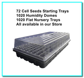 RooTrimmer seed tray in garden setup showing easy organization