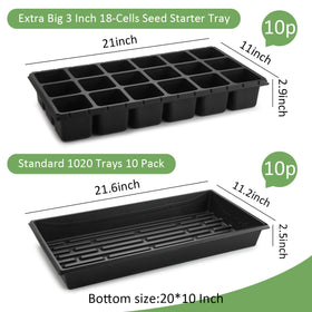 RooTrimmer space-saving nursery tray design helps maximize growing area