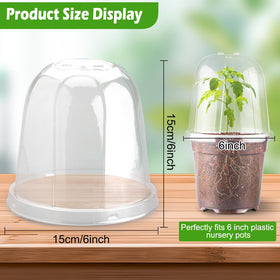 RooTrimmer stackable dome — easy storage when not in use
