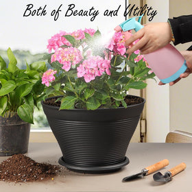 RooTrimmer striped design planter adds modern style to any room