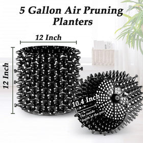 RooTrimmer sturdy plastic construction designed for outdoor use