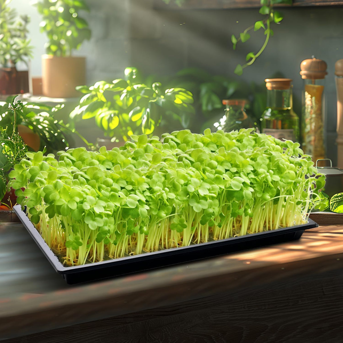 RooTrimmer TD538 20-pack stacked trays show durability in use