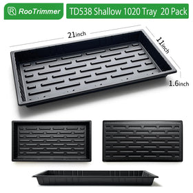 RooTrimmer TD538 fits 72/128-cell plug trays from front angle