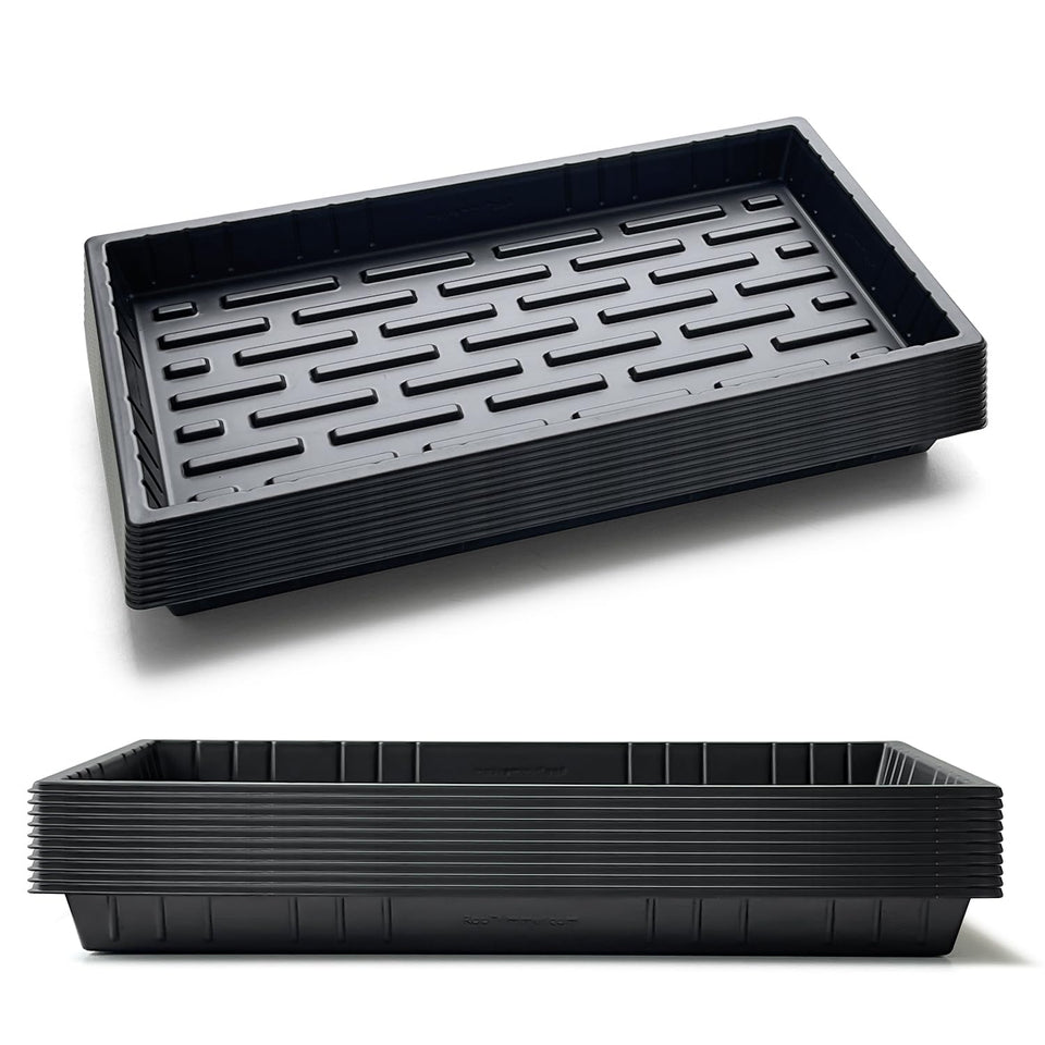RooTrimmer TD538 top-view no-hole seed tray designed for plug trays
