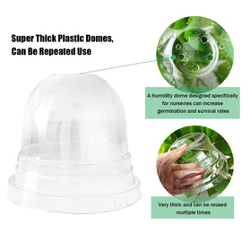RooTrimmer thick clear dome emphasizes durability for repeated use.