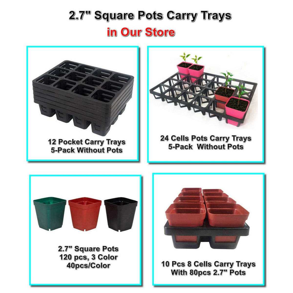 RooTrimmer tray allows multi-pot moves for garden projects