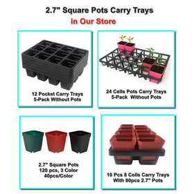 RooTrimmer tray allows multi-pot moves for garden projects