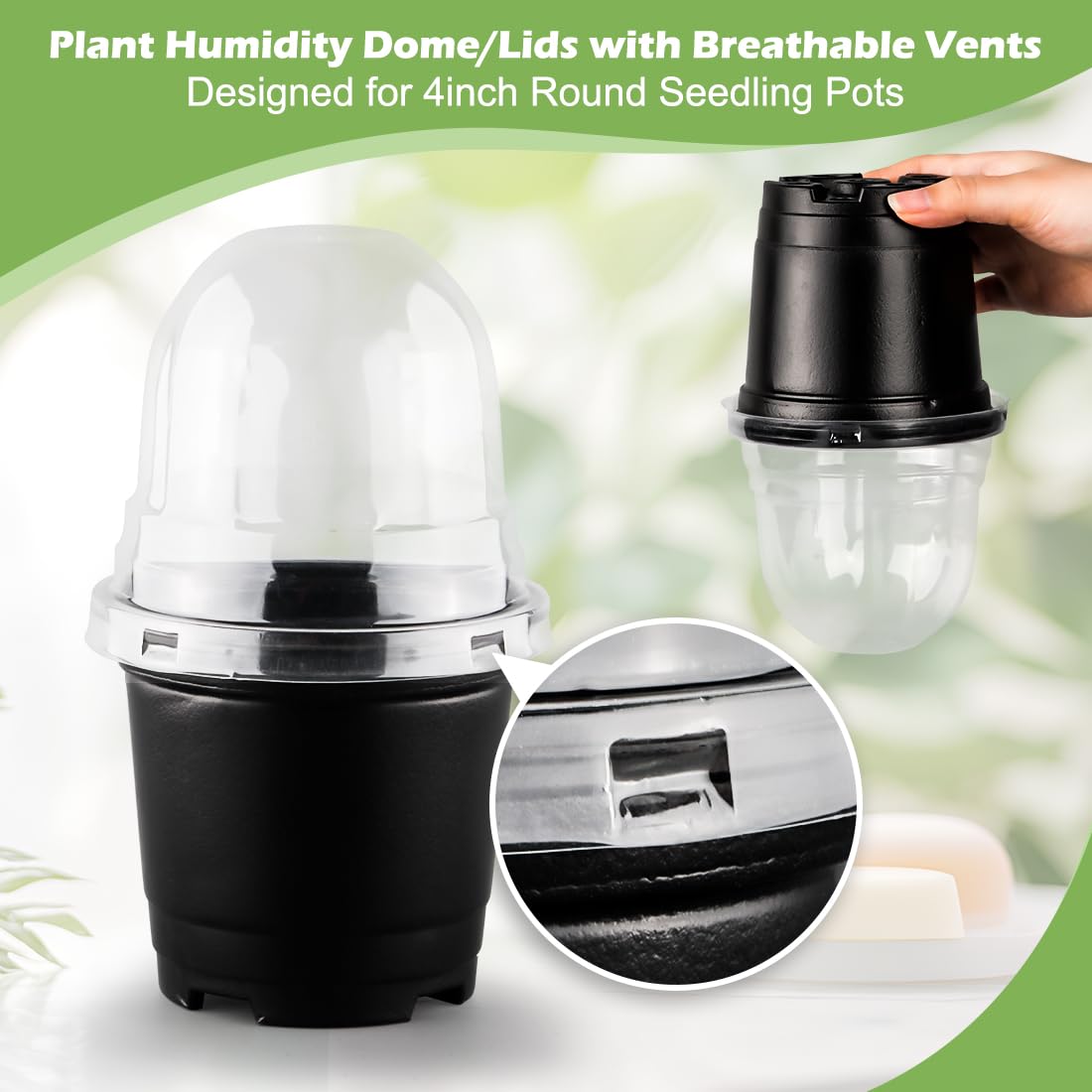 RooTrimmer versatile grow dome supports seed starting and propagation