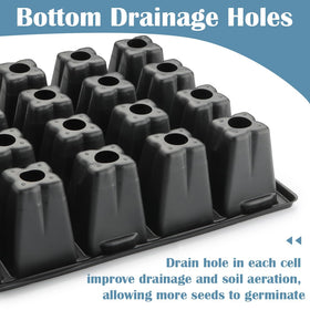 RooTrimmer water collection trays to manage moisture levels