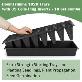 RooTrimmer compatible with heat mats and seed domes for germination