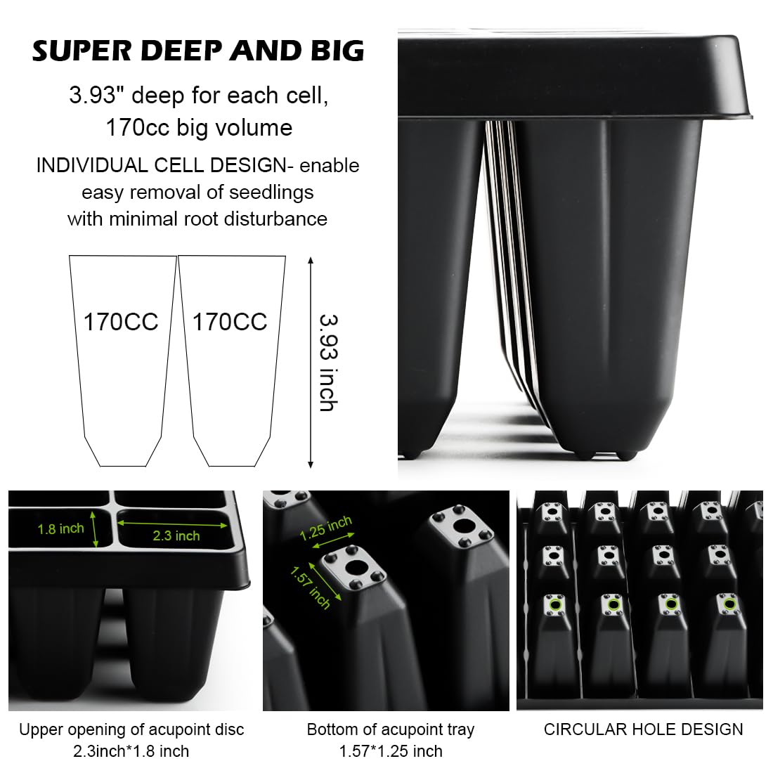 Roottrimmer fits standard 1020 flats for seamless propagation.
