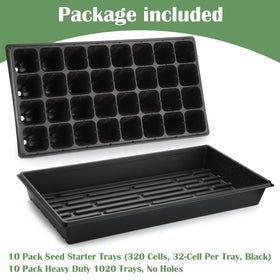 Stackable RooTrimmer trays save space in nursery or greenhouse
