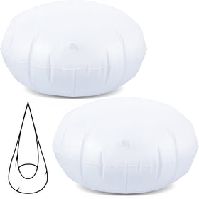 Roowest kids swing pod cushion, 27.5 inch, white, comfortable replacement for indoor and outdoor pods.