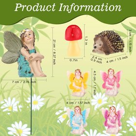 Roowest outdoor yard ornaments display for lawn accents