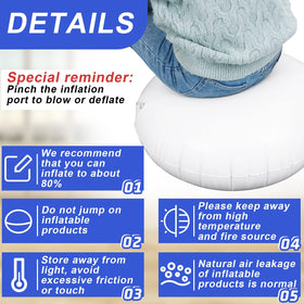 Roowest two cushions pack, ready to swap worn cushions for better comfort.