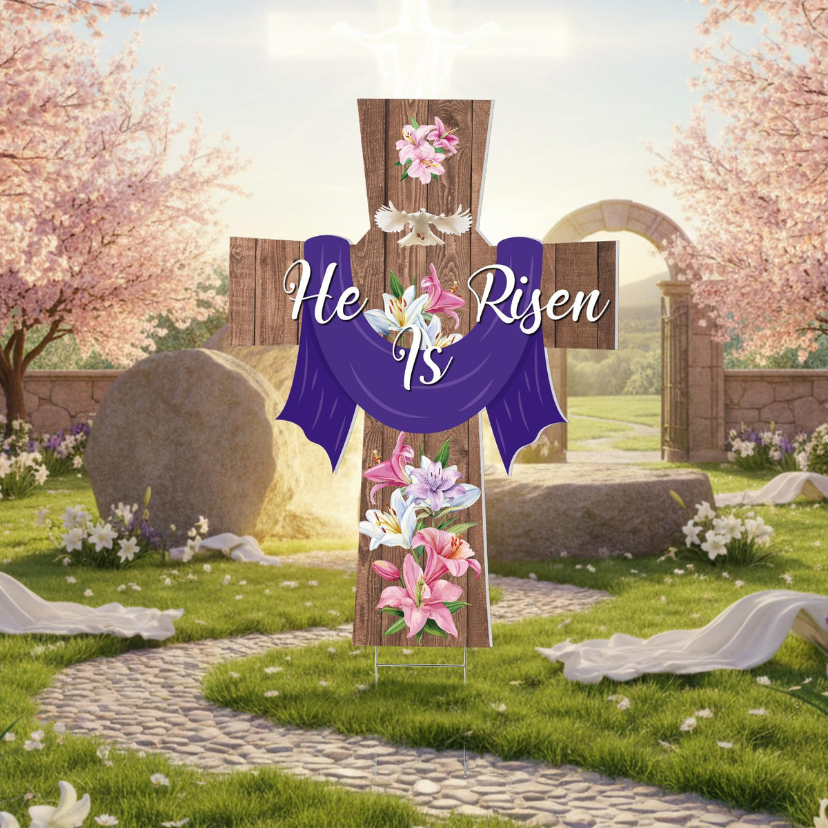 Roowest plastic honeycomb panels resist fading for long-lasting Easter displays.