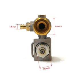 The ROP Shop chemical injector enables safe detergent delivery with compatible units.
