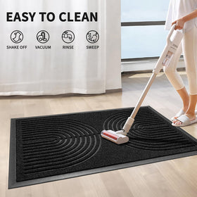 RORA outdoor mat is easy to clean and quick to dry after weather exposure