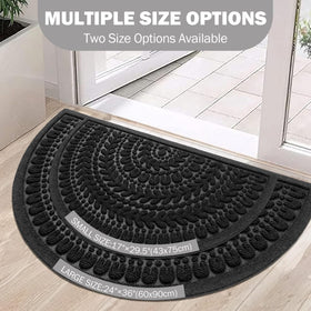 RORA mat is easy to clean with vacuum or hose rinsing.