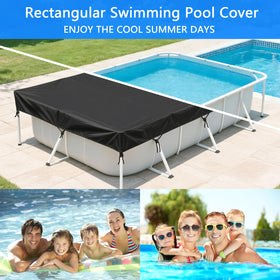 RORTUSAT UV-resistant pool cover helps maintain color and material integrity.