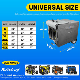 Rosefray cover includes a storage bag for neat storage