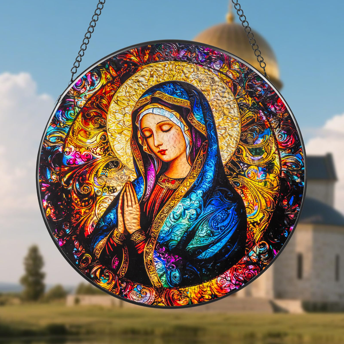 Rosporxin gift idea for holidays or birthdays with handmade glass art.