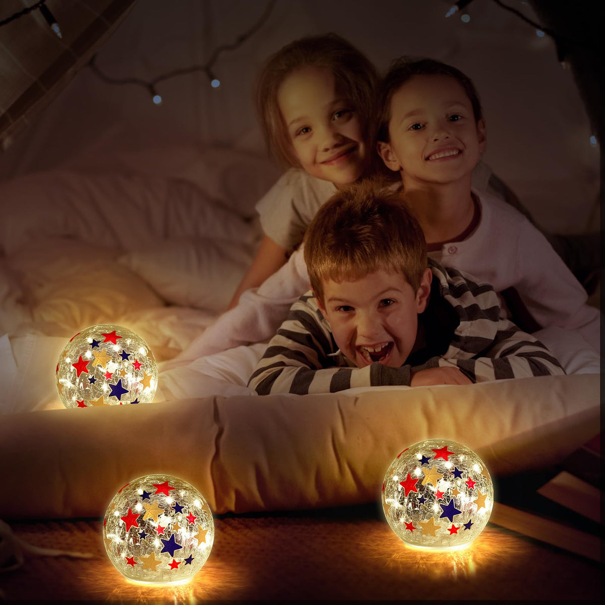 Rossesay battery operated globe light indoor decor flexible placement