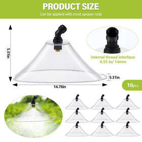Rossesay windproof nozzle design enhances accuracy in breezy conditions