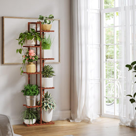 ROSSNY mid-century design elevates living spaces with greenery.