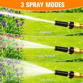 Adjustable spray pattern nozzle from Rosy Earth for versatile watering.