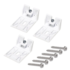Rosyquarz 3/4-inch blinds brackets kit with screws for easy installation