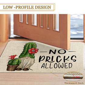 Roszwtit easy-clean door mat supports hose or spot cleaning.