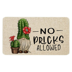 Roszwtit spring-summer door mat, 30x17, durable welcome for indoor and outdoor entrances.