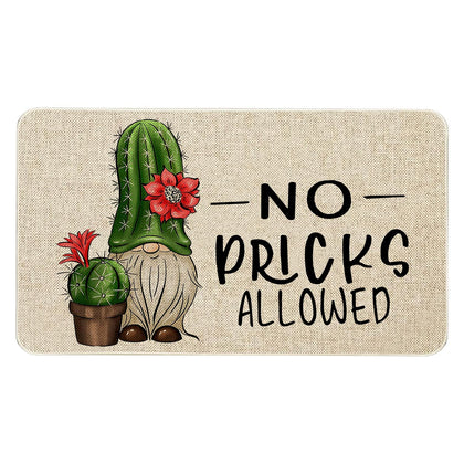 Roszwtit spring-summer door mat, 30x17, durable welcome for indoor and outdoor entrances.
