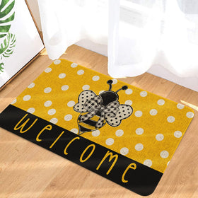 Roszwtit Yellow Bee Doormat, thoughtful gift idea for new homes