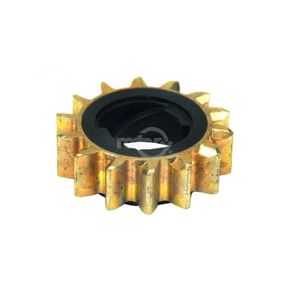 Rotary 13114 starter gear with 14 teeth for Briggs and Stratton engines, durable metal construction.