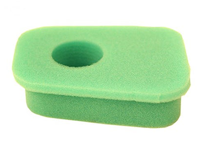 Rotary 1370 air foam filter close-up, compatible with Briggs and Stratton engines for improved airflow.