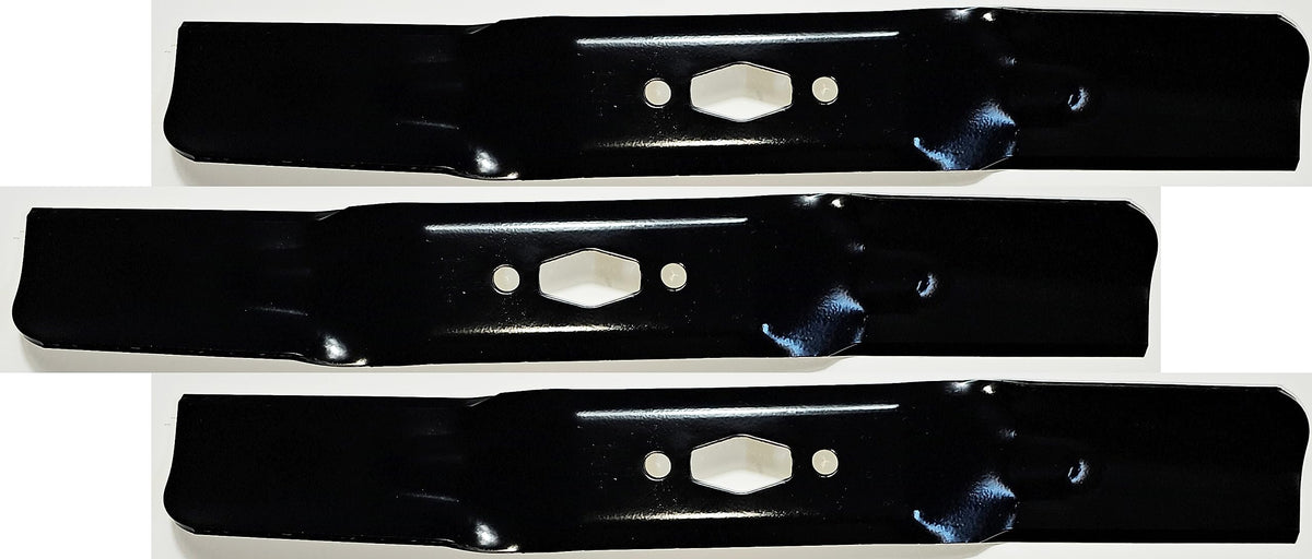 Rotary Copperhead 17224 three-blade set for 50-inch deck with diamond hole
