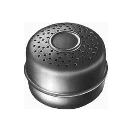 Rotary universal muffler for 1-inch pipe; simplifies replacement on Tecumseh and Kohler engines.