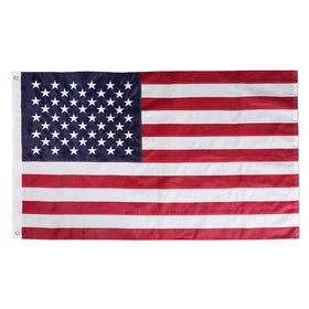 ROTERDON embroidered stars on deep blue canton for crisp exterior patriotism